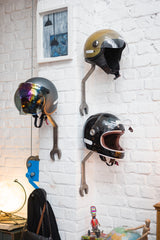 Motorcycle Helmet Rack